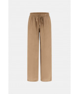 Τζόγκινγκ με φαρδιά μπατζάκια από twill